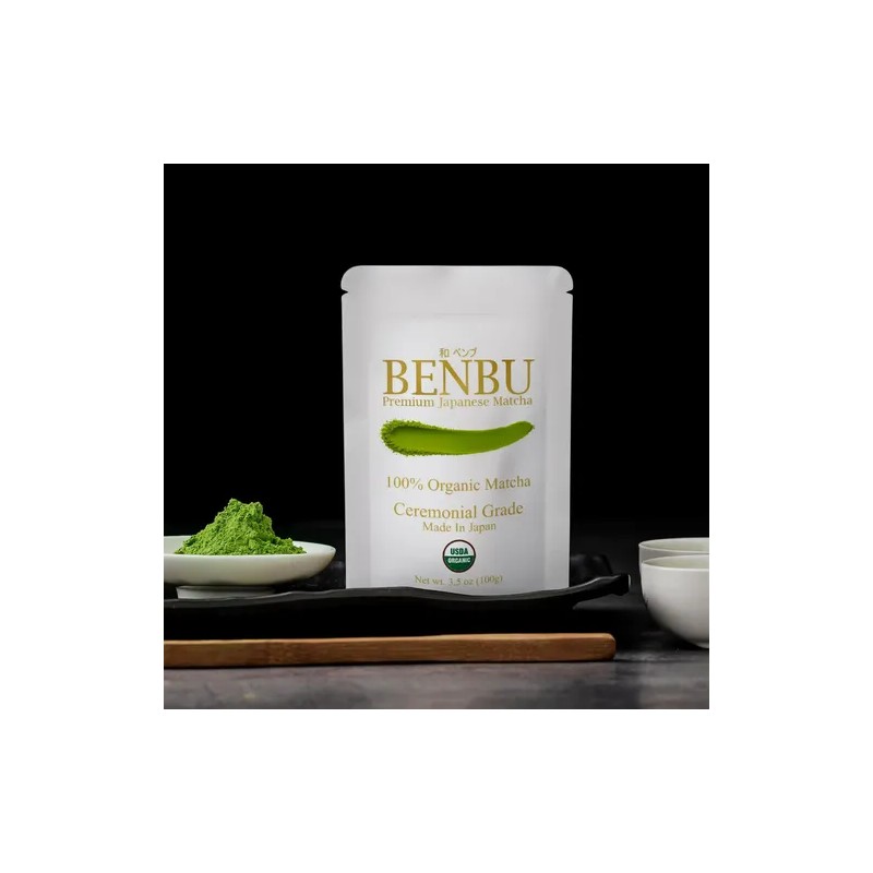 Benbu Té Matcha Orgánico Benbu Grado Ceremonial 100 G