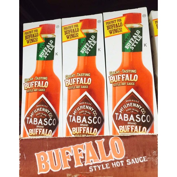 Tabasco Buffalo Style Hot Sauce, 5oz. (Pack of 6)