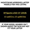 MightySkins Skin Compatible with HP Spectre x360 13" (2018) -
