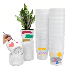 Diy Maceteros Pequeños De Plástico Para Interior, 22 Piezas