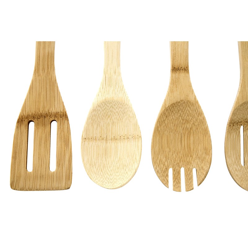 Premier Housewares 1103971 Utensils, Bamboo, Natural, 1 x 6 x