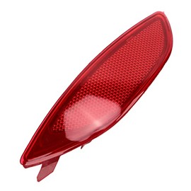 Rear Bumper Reflector for Accent LE SE Red Warning, Waterproof, Shock Replacement (Left: 924051R000)