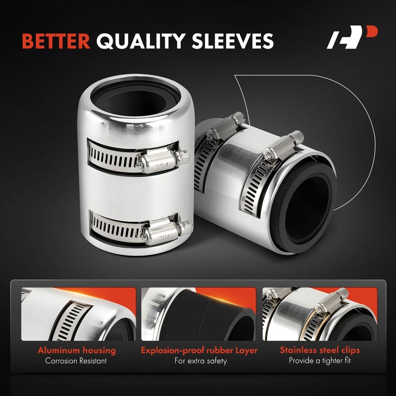 A-Premium 12" Universal Flexible Radiator Hose