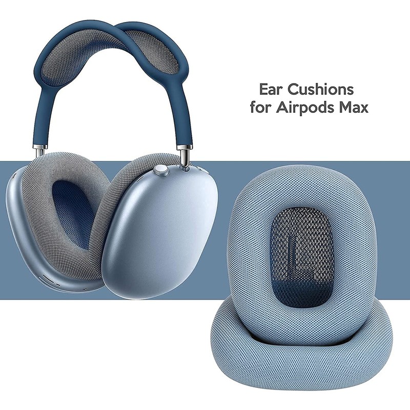 Replacement Ear Pad Protein Leather Memory Foam Soft Breathable Headphones