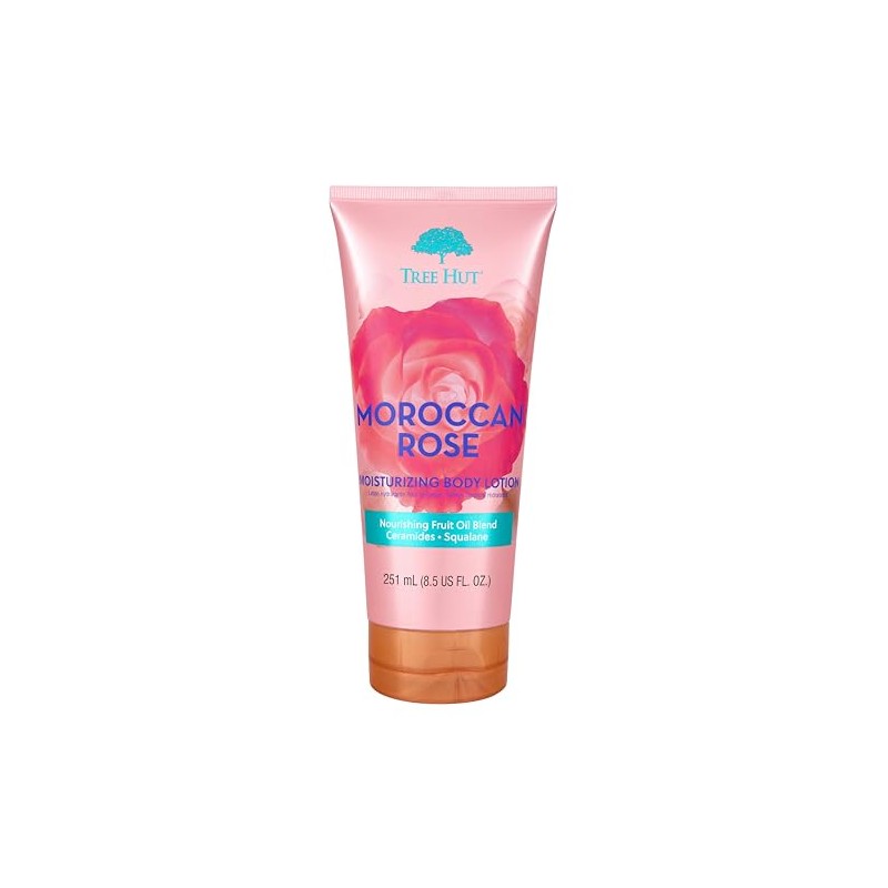 Tree Hut Moisturizing Body Lotion Moroccan Rose 8.5 oz