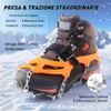 AGPTEK Ice Tacchetti 19 Denti, Ramponi da Ghiaccio per Scarpe