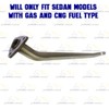 Exhaust Intermediate Pipe Compatible for 2012-2015 Honda Civic 1.8L |