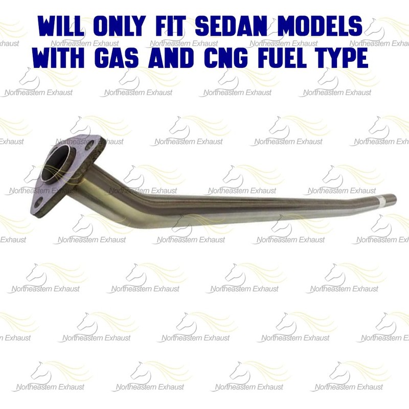 Exhaust Intermediate Pipe Compatible for 2012-2015 Honda Civic 1.8L |