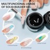 SUPWEE Solid Builder Gel Nail Extension, 14 g Multifunctional Clear