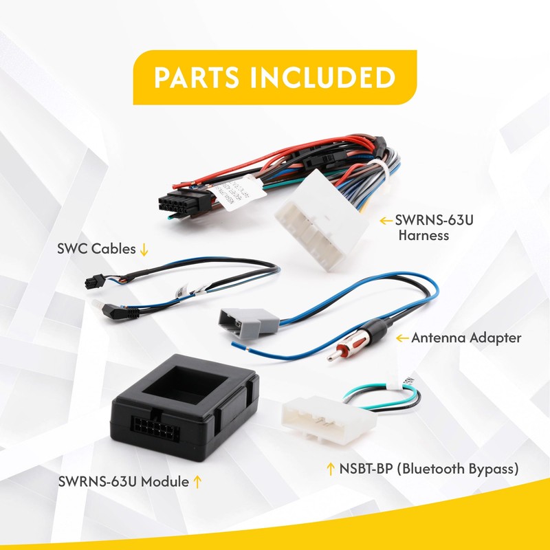 CRUX SWRNS-63U Radio Replacement Interface (for Select Nissan Vehicles 2007-2012)