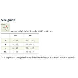 Thermoskin Stabilising Knee Sleeve, S - Small