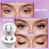 Enjuvie Magnetic Eyelashes with Applicator, Magnetic Eyelashes Natural Look,Reusable Magnet