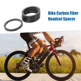 A ABSOPRO Headset Spacer Fit 1 1/8 Inch Stem for Bike 3mm Set of 5