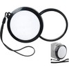 DIGITAL HD Front Lens Cap White Balanced WB with Lanyard