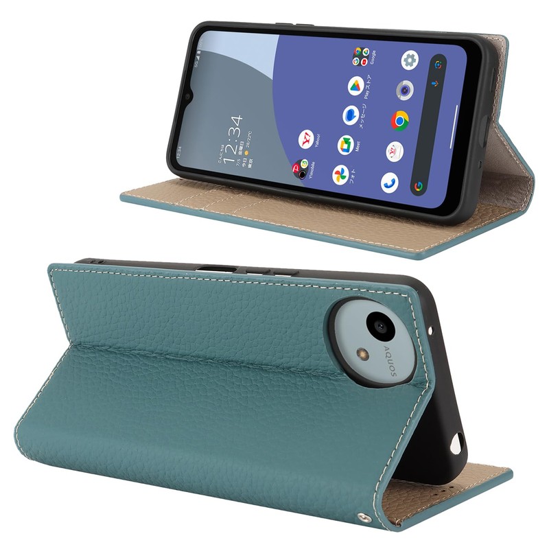 Eastwave Aquos Wish4 Case Genuine Leather Cowhide SH-52E A402SH Case