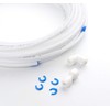 ilauke 15 m Fridge Hose 6.35 mm (1/4 Inch) Water