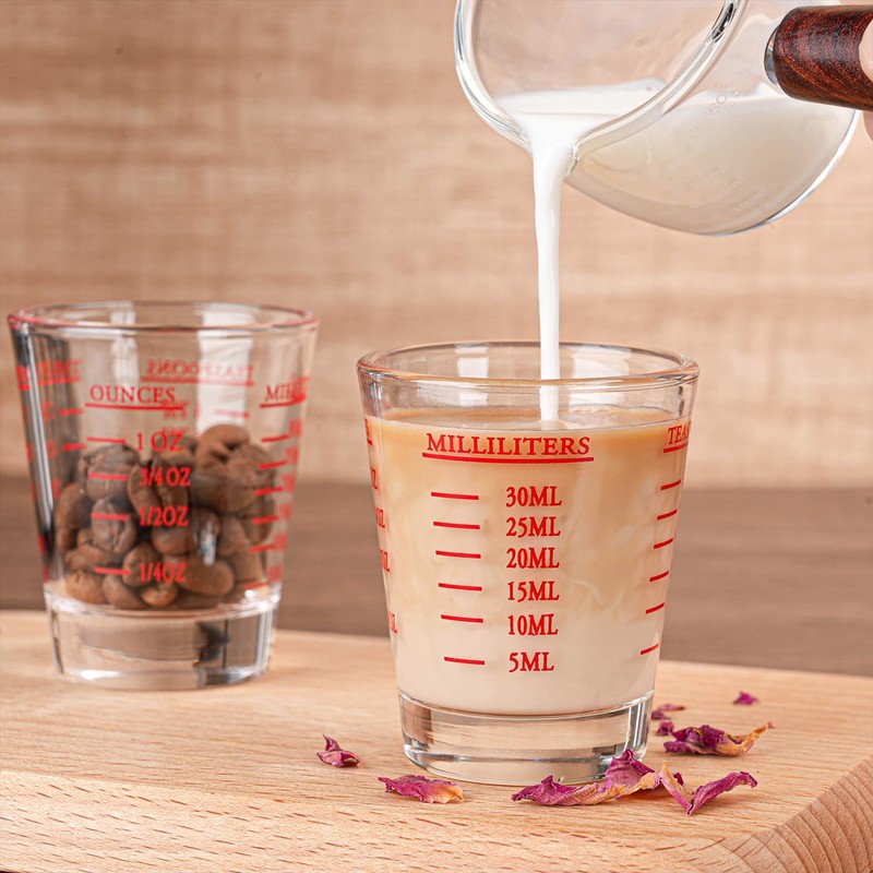 Shot Glasses Measuring cup Espresso Shot Glass Liquid Heavy Wine