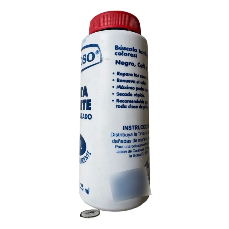 2 Tintas Fuertes Para Calzado Azul 125 Ml El Oso