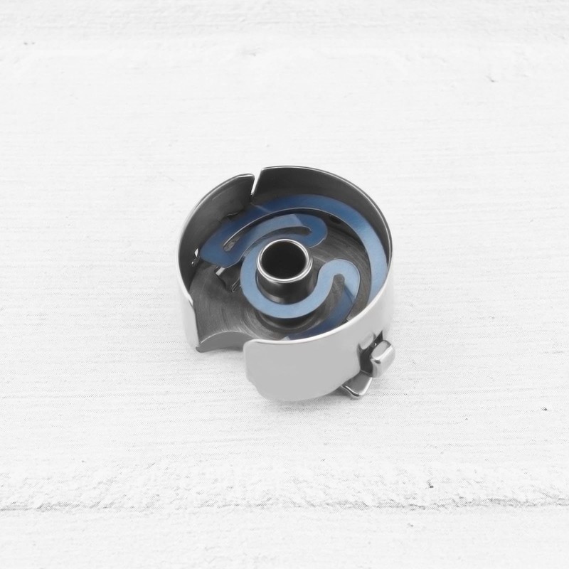 ECSiNG 4PCS Stainless Steel Bobbin Case 22.5x13mm Compatible with Juki