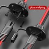 ELFCULB SAE Power Socket to SAE Connector Extension Cable,14AWG 2FT