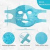 Mascarilla de Gel Facial, Mascara de Hielo para Cara Reutilizable