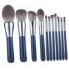 WOONEKY Makeup Brush Set 11pcs Eye Makeup Tools Foundation Blending