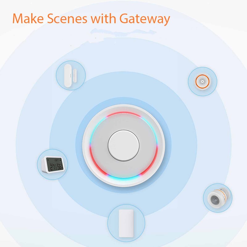 Water Leak Detector Reliable Waterproof Smart for Tuya Water Leak