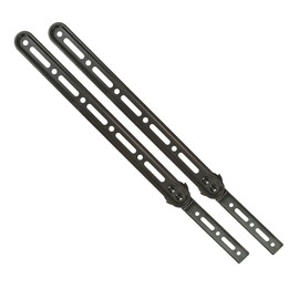 Ex-Pro Soundbar Bracket, Universal L-Shaped Mount for Mounting Below TV, Max Vesa 600 x 400, for Sound Bar with Max Weight up to 15KG, with Adjustable Angle