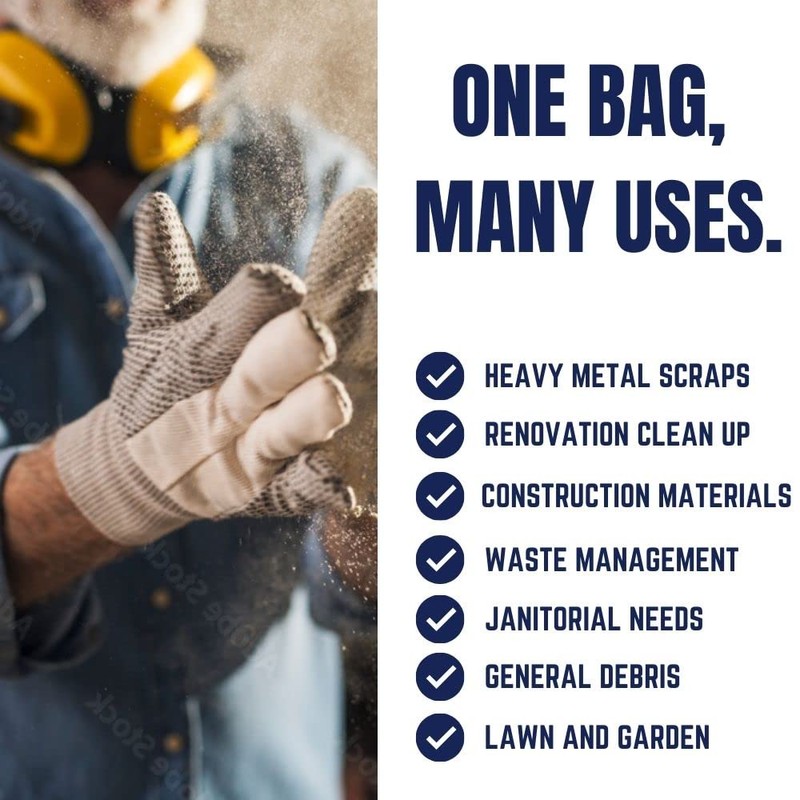 Plasticplace 18 Gallon Clear Recycling Trash Bags │ 1.2 Mil