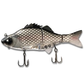 Monkey Lures Swimbait Purge Glider 17.5 cm - Floating Glidebait, Swimbait Pike, Pike Bait, Large Bigbait Pike Bait, Big Bait for Pike Fishing, Predator Fish Bait (Lean Bream)