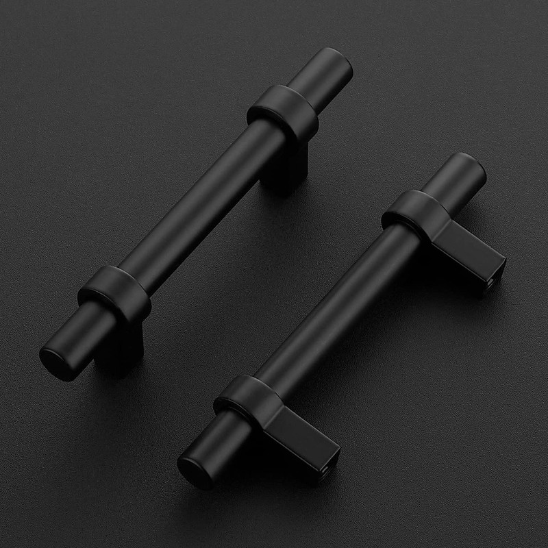 Ravinte 30 Pack 5 Inch Cabinet Pulls Matte Black Kitchen
