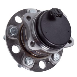 AUQDD 512553 x2 (For FWD Models) Rear Wheel Hub and Bearing Assembly Compatible With 2015-2019 Hyu-ndai Sonata, 16-21 Tucson /17-20 K-ia Cadenza Optima Sportage # ‎HA590614 52730-C1100