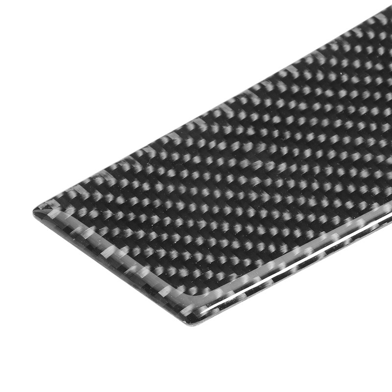 3pcs/set Center Console Trims Real Carbon Fiber Dashboard Covers Stickers