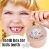 Baby Teeth Keepsake Box - Wood Baby Tooth Container |