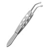 VICASKY Meibomian Gland Tweezers Grasping Forceps Eyelid Forceps Eyelid Tweezers