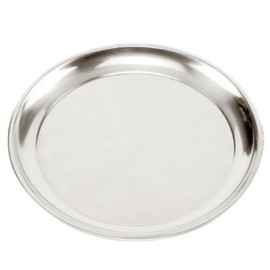 Norpro Stainless Steel Pizza Pan, 13-1/2-Inch, 13.5-Inch, Silver
