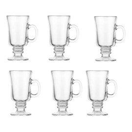 Set 6 Tazas Para Café Exprés Capuchino Irlandés Malteada