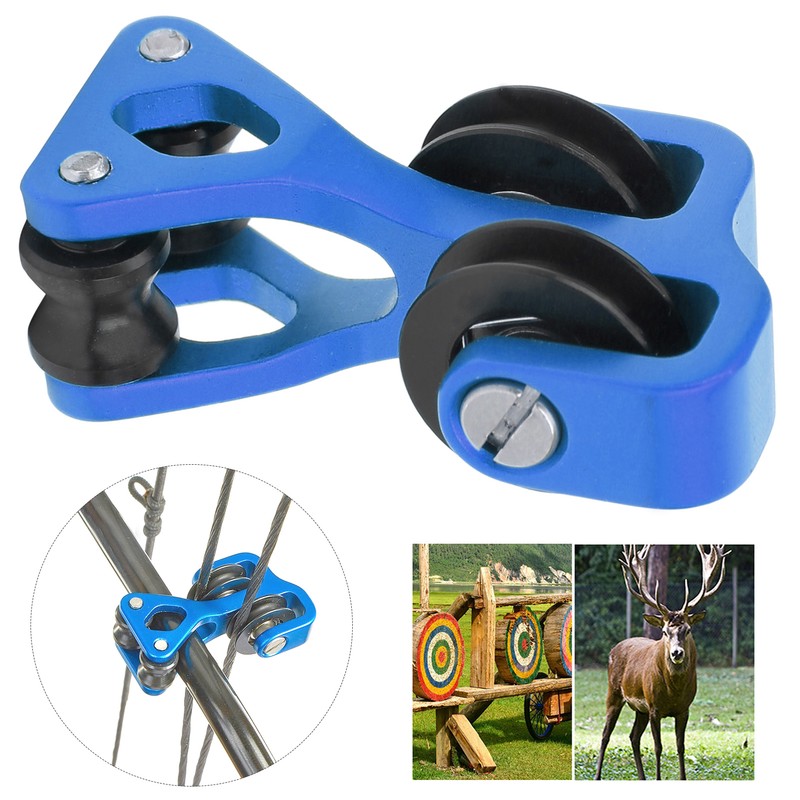 Archery Cable Slide Composite Bow String Splitter Roller Glide Stainless