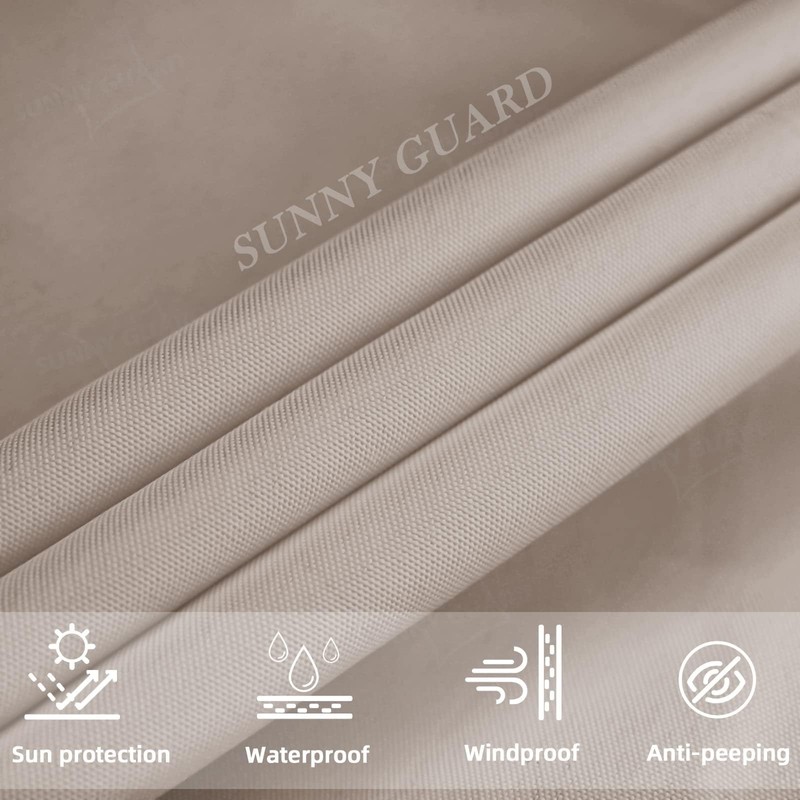 Sunny Guard Balcony Privacy Screen, Balcony Cladding, PES, UV Protection