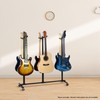 UPELLA 6-Holder Guitar Stand - Heavy Duty, Universal Wheel Design,