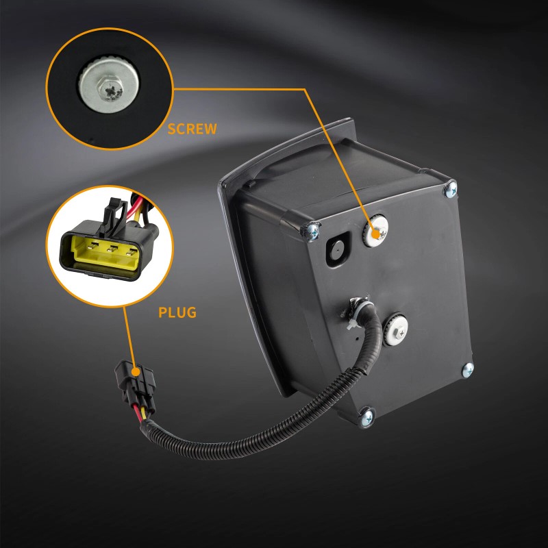 EVERESTHD Fog Light Pair Set 12V LED Front Bumper Lamps