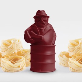 Brainstream Al Dente, Timer, for Pasta, Accessory for the Kitchen, Red, A000361