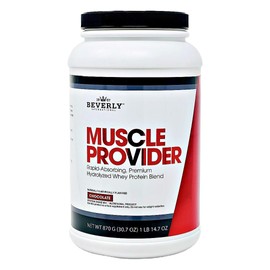 Beverly International Muscle Provider Whey Protein, Chocolate, 28 Servings