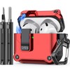 Inesore Compatible with AirPods 4th Generation Case,with Cleaner kit,Automatic Snap