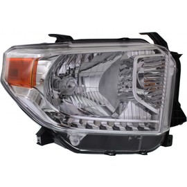 KarParts360 For Toyota Tundra Headlight Assembly 2014 15 16 2017 Passenger Side LED CAPA Certified For TO2503219