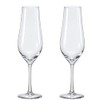 Royal Scot Crystal Set of 2 Classic Traditional Champagne Flutes