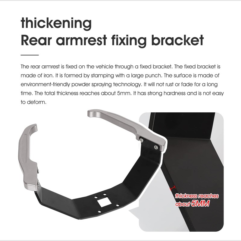 Motorcycle CNC Aluminum Passenger Grab Bar Rear Seat Rail Handle