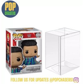 Funko POP! WWE: Rocky Maivia #120 W/Pop Protector