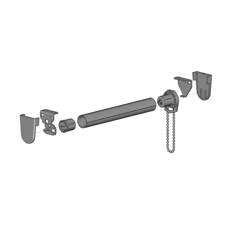 Rollease R16 Roller Shade Clutch for 1.5" Tube, White