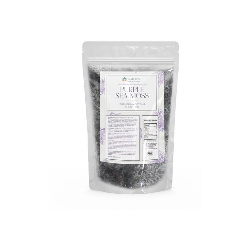 Purple Sea Moss - Size: 1 lb